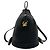 Zaino in pelle Loewe Vintage Anton Anagram Logo Nero