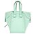 Loewe Hammock Compact Lederhandtasche/Schultertasche Grün - Ansicht 3
