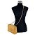 Fendi Borsa a tracolla a baguette in pelle nappa gialla Giallo - vista 2
