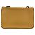 Fendi Borsa a tracolla a baguette in pelle nappa gialla Giallo - vista 3
