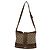 Gucci Vintage Brown Canvas GG Interlocking Web Schultertasche Limited Edition Braun - Ansicht 3