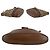 Gucci Vintage Brown Canvas GG Interlocking Web Schultertasche Limited Edition Braun - Ansicht 4