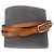 Hermès Bracciale Hermes Hapi Triple Tour in pelle Tan M Brown/Silver Leather Beige - vista 2