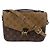 Louis Vuitton Bolsa de ombro e mão Pochette Metis Reverse em lona marrom