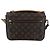 Louis Vuitton Borsa a tracolla Pochette Metis in tela marrone - vista 3