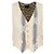 Colete masculino Jean Paul Gaultier Cru