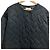 Autre Marque FREAK'S STORE Abrigo largo acolchado sin cuello Negro - vista 4