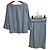 Autre Marque TONAL Set Up Blouse Midi Skirt Blue Light blue - view 2