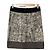 Max Mara Weekend Bicolor Skirt Black White