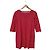 Autre Marque Abito in cotone a pois Marimekko Rosso