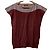 Autre Marque Top senza maniche a quadretti PINK HOUSE Marrone