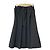Autre Marque Falda Ballsey Stretch Taffeta Random Tuck Skirt Castaño