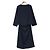 Autre Marque Vestido de lana elástica GALERIE VIE Azul Azul marino - vista 3