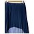 Autre Marque CAST: Plissierter Maxirock Blau - Ansicht 2