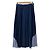 Autre Marque CAST: Plissierter Maxirock Blau - Ansicht 4