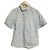 Paul Smith Kurzarmhemd mit Blumenprint Blau Hellblau