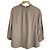 Autre Marque MACKINTOSH PHILOSOPHY Stand Frill Check Blouse Beige