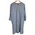 Autre Marque Robe chemise à rayures en lin Pendleton Bleu