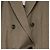 Autre Marque uncrave Double-Breasted Tailored Jacket Brown Dark grey - view 2