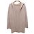 Autre Marque FOXEY Kaschmir-Strickmantel, vorne offen Beige