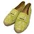 Autre Marque Christian Dior Espadrilles aus Canvas Grün