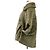 Max Mara Teddy Bear Wollencape Grün Khaki - Ansicht 4