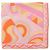 Pañuelo Emilio Pucci de seda rosa 90cm