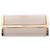 Clutch Carolina Herrera in pelle dorata D'oro