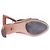Autre Marque Mules MAISON SKORPIOS de cuero camel Camello - vista 5