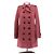 Gabardina Burberry Rosa de Algodón