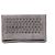 Diane Von Furstenberg Clutch gris con tachuelas