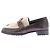Autre Marque Mocassins shearling et cuir verni Brown - view 2