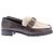 Autre Marque Mocassins shearling et cuir verni Brown - view 6