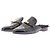 Autre Marque Mules in pelle verniciata nera Nero