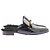 Autre Marque Mules in pelle verniciata nera Nero - vista 6