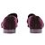 Autre Marque Mocassins em veludo ameixa Bordeaux - vista 7