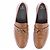 Autre Marque Mocassins en cuir camel - view 4