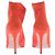 Autre Marque Bottes en daim orange - view 7
