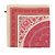 Loewe Rosa-rotes Tuch mit Print-Motiv