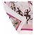 Dolce & Gabbana Rosafarbener Schal mit Ballerinas-Muster Pink - Ansicht 3