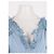 Abito lungo blu in viscosa Alexander Mcqueen - vista 3