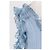 Abito lungo blu in viscosa Alexander Mcqueen - vista 4