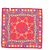 Gucci Pañuelo rojo estampado Roja