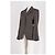 Mango Blazer in Grau Viscose M - Ansicht 4