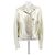 Prada Lederjacke Gold Farbe Größe 42 Golden