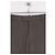 Pantalones Mango rectos grises de viscosa Talla 36 - vista 3