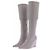 Autre Marque BETTINA VERMILLON Lederstiefel Grau