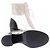Chanel Stiefel aus PVC und Leder Schwarz - Ansicht 5