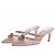 Christian Dior Sandali beige con gioielli dorati