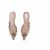 Christian Dior Sandali beige con gioielli dorati - vista 4